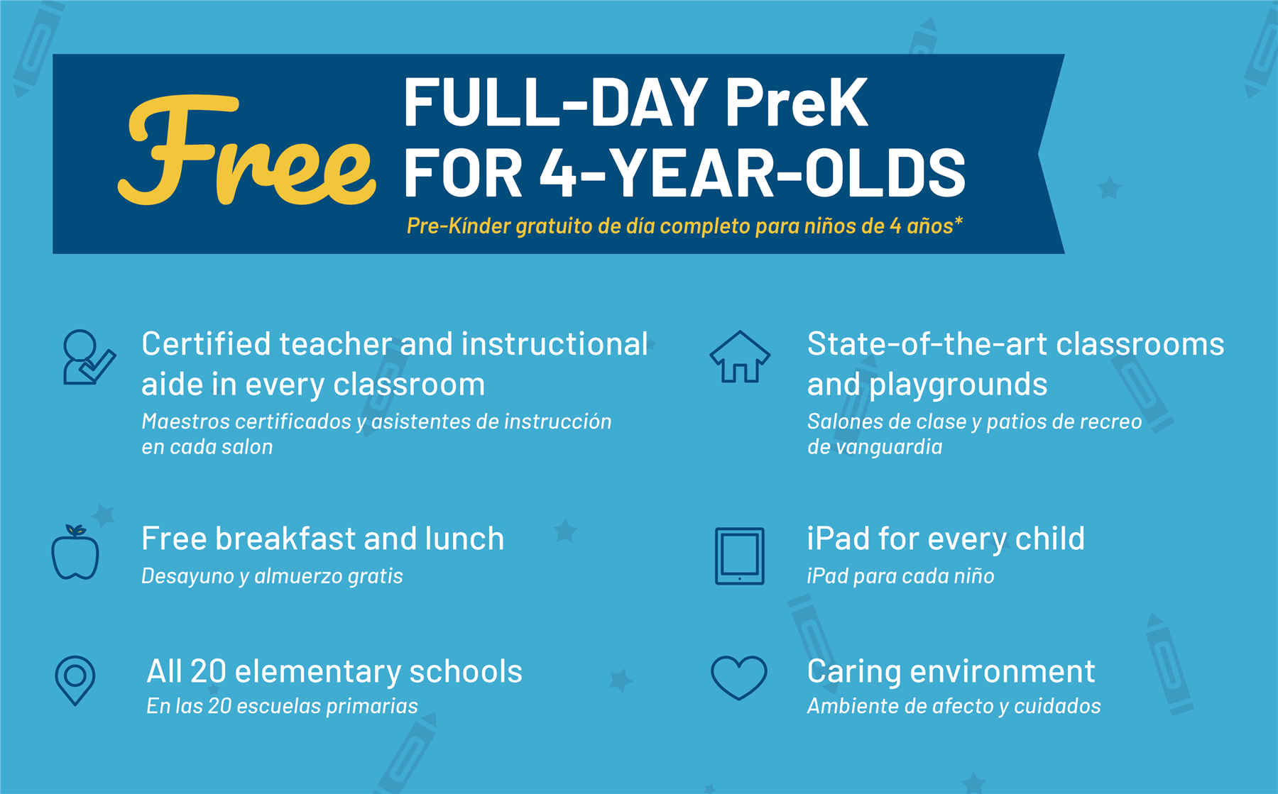 FREE Full Day Prek for 4 Year Olds