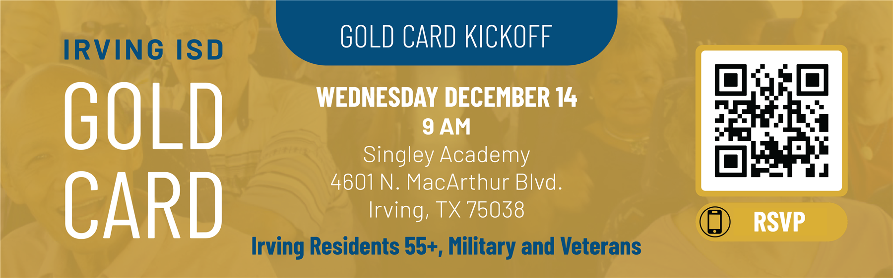 Gold Cark Kickoff Wednesday December 14 9 AM