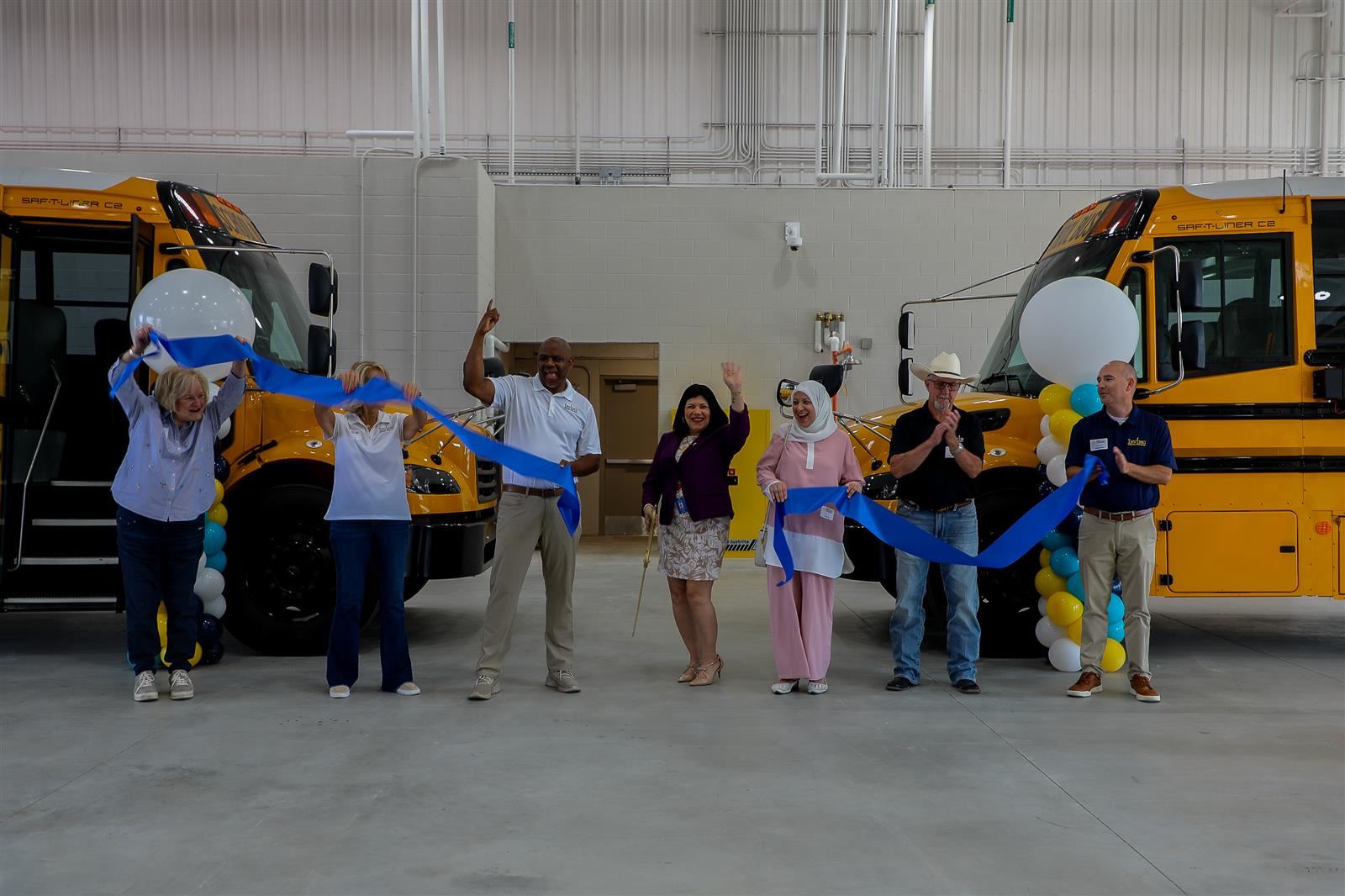 Irving ISD Celebrates Ribbon Cutting Ceremony for Student Transportation and Logistics Center